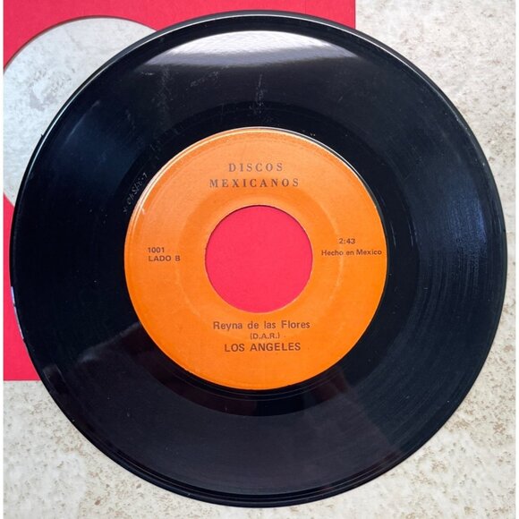 Los Angeles El Alivianate / Reyna de las Flores 45 Latin Discos Mexicanos - Picture 6 of 6